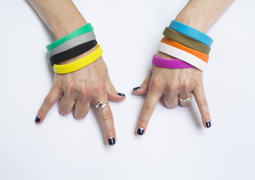Colourful Silicone Wristbands