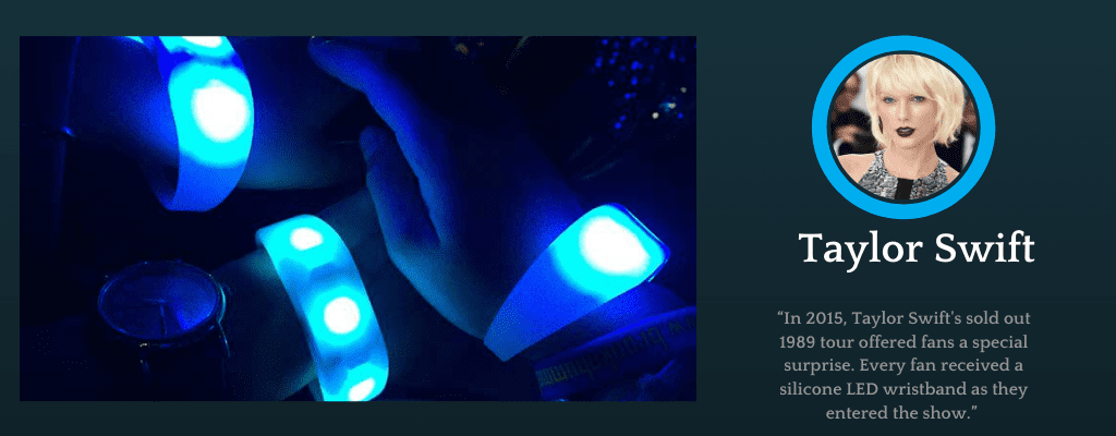 Wristbands and music