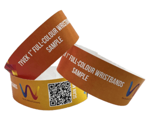 Full Colour Printed Tyvek Wristbands
