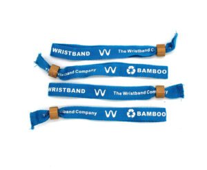 Bamboo Fabric Festival Wristbands