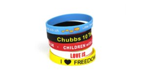 Printed Silicone Wristbands - 12 Day Delivery