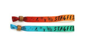 Recycled PET Fabric Festival Wristbands - 10 Day Despatch