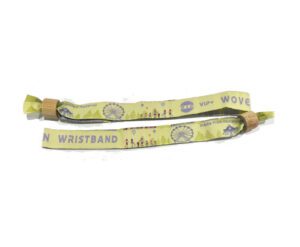 Recycled Woven Fabric Wristbands